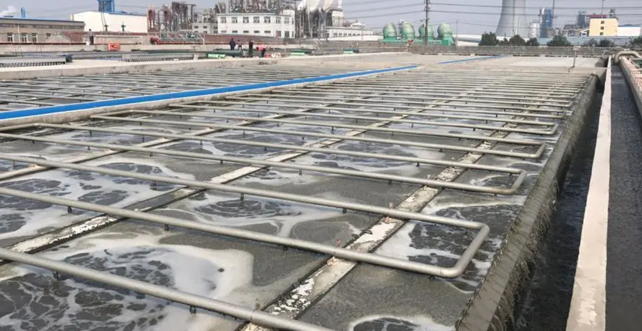 (图:南辉反渗透膜清洗污水废水起泡场景)