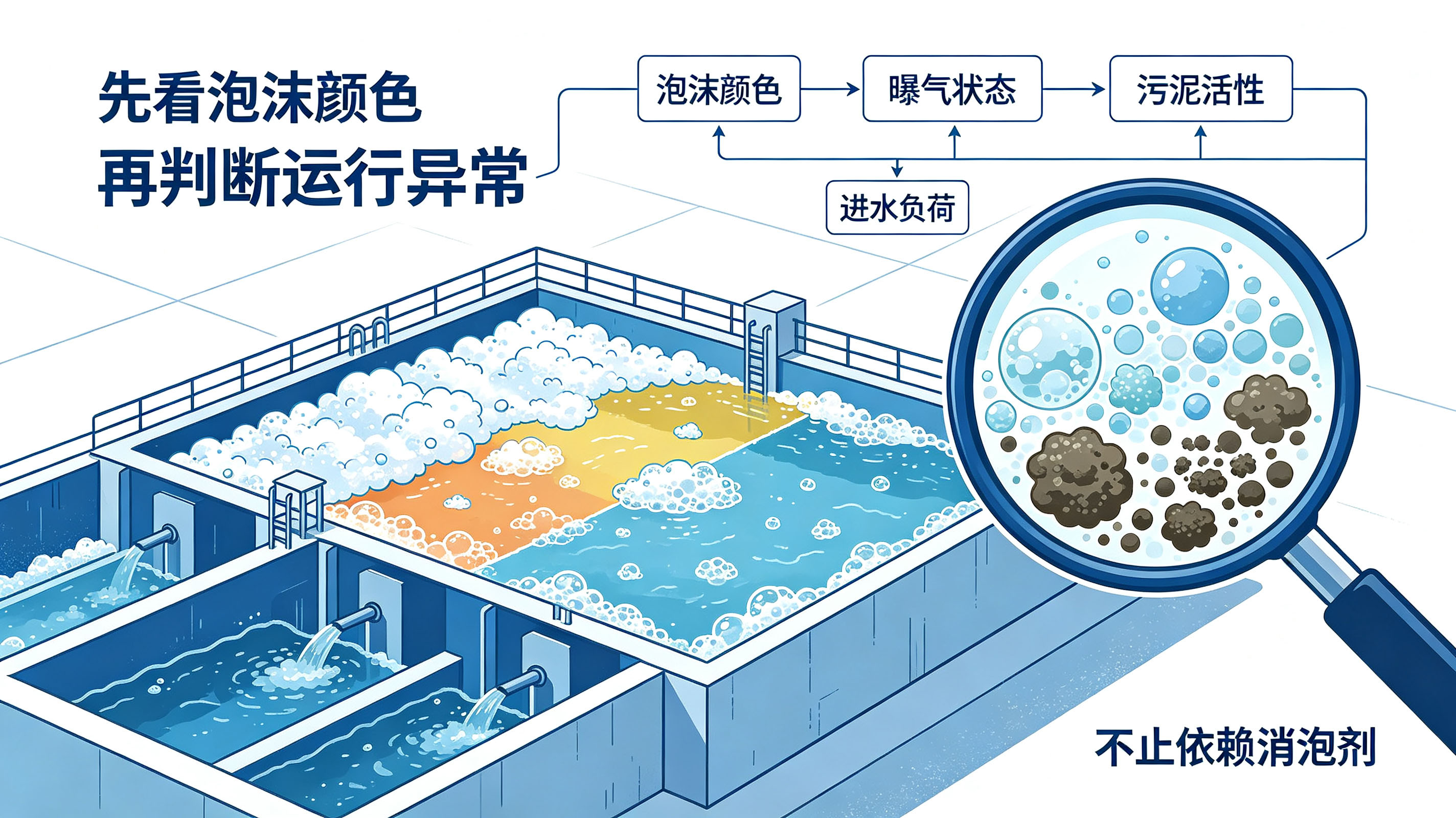 解决好氧池泡沫问题的办法