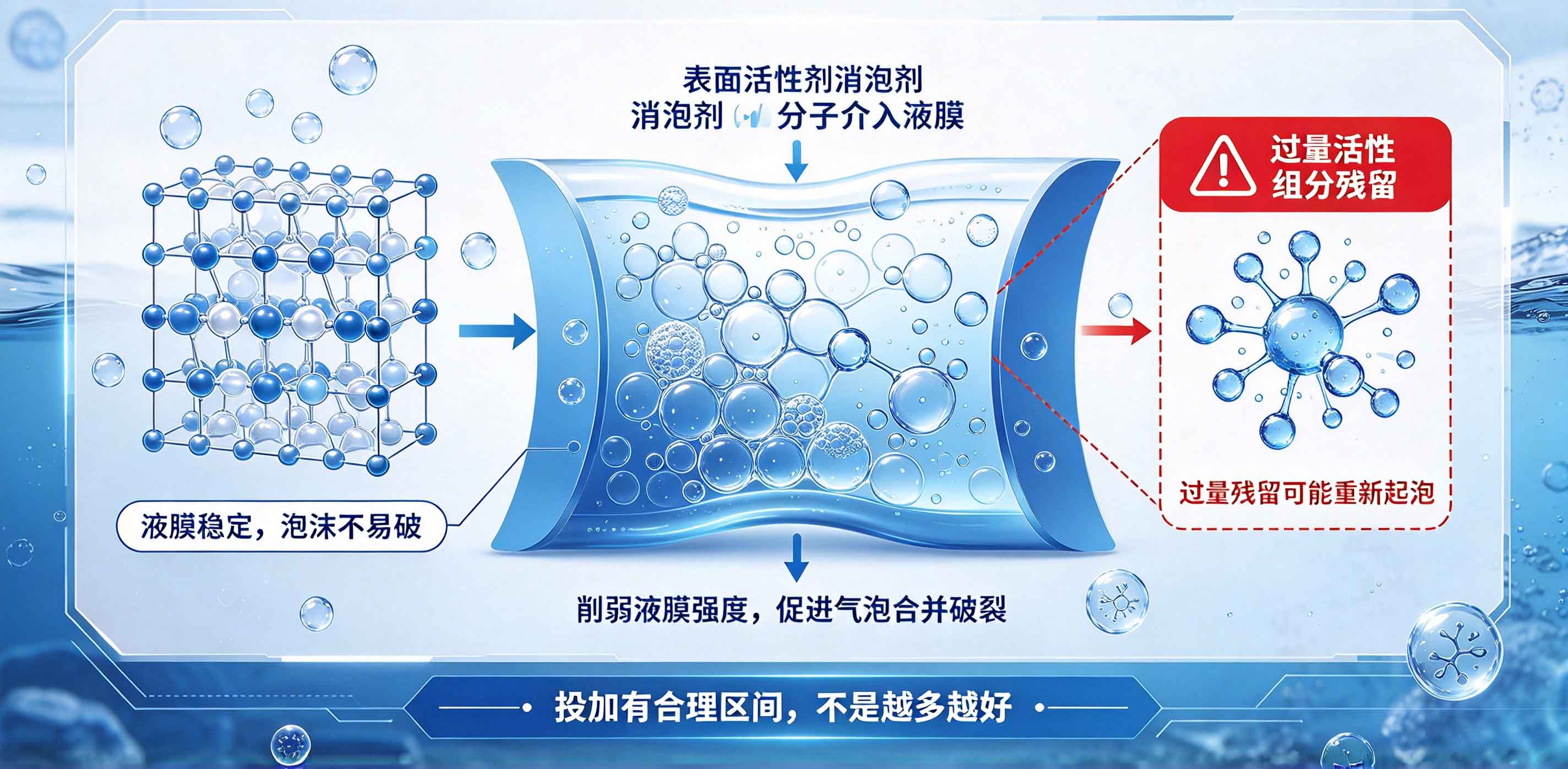 （合理投加消泡剂剂量）